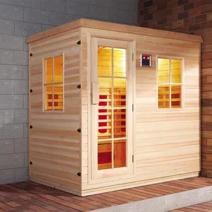 II Homines ligneus Sauna volutpat infrared Sauna