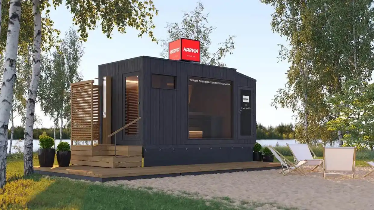Mundi primus hydrogenii sauna facit eius debut ad Finnish concurrite, cum Toyota et Harvia ducens mundus Energy Revolution