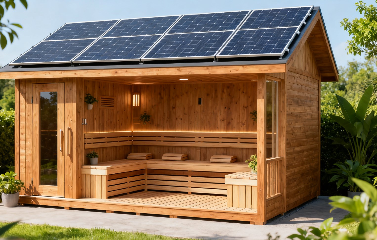 Applicationem solaris Saunas in Environmental Protection Field