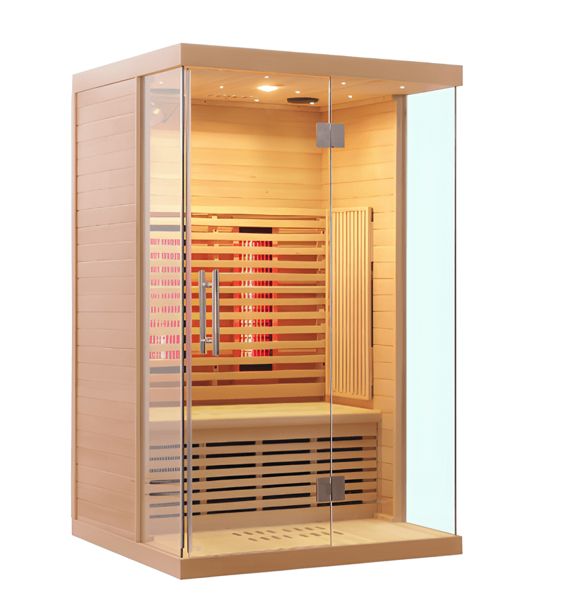 New Design Full-Spetrum Infrared Sauna - 2-Person Home Health Sanna Sanna Room New Design Full-Spetrum Infrared Sauna - 2-Person Home Health Sanna Sanna Room