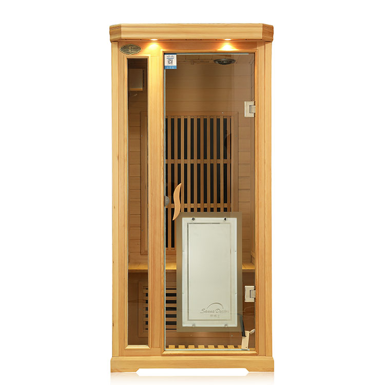 Una persona cicutae absit infrared Sauna