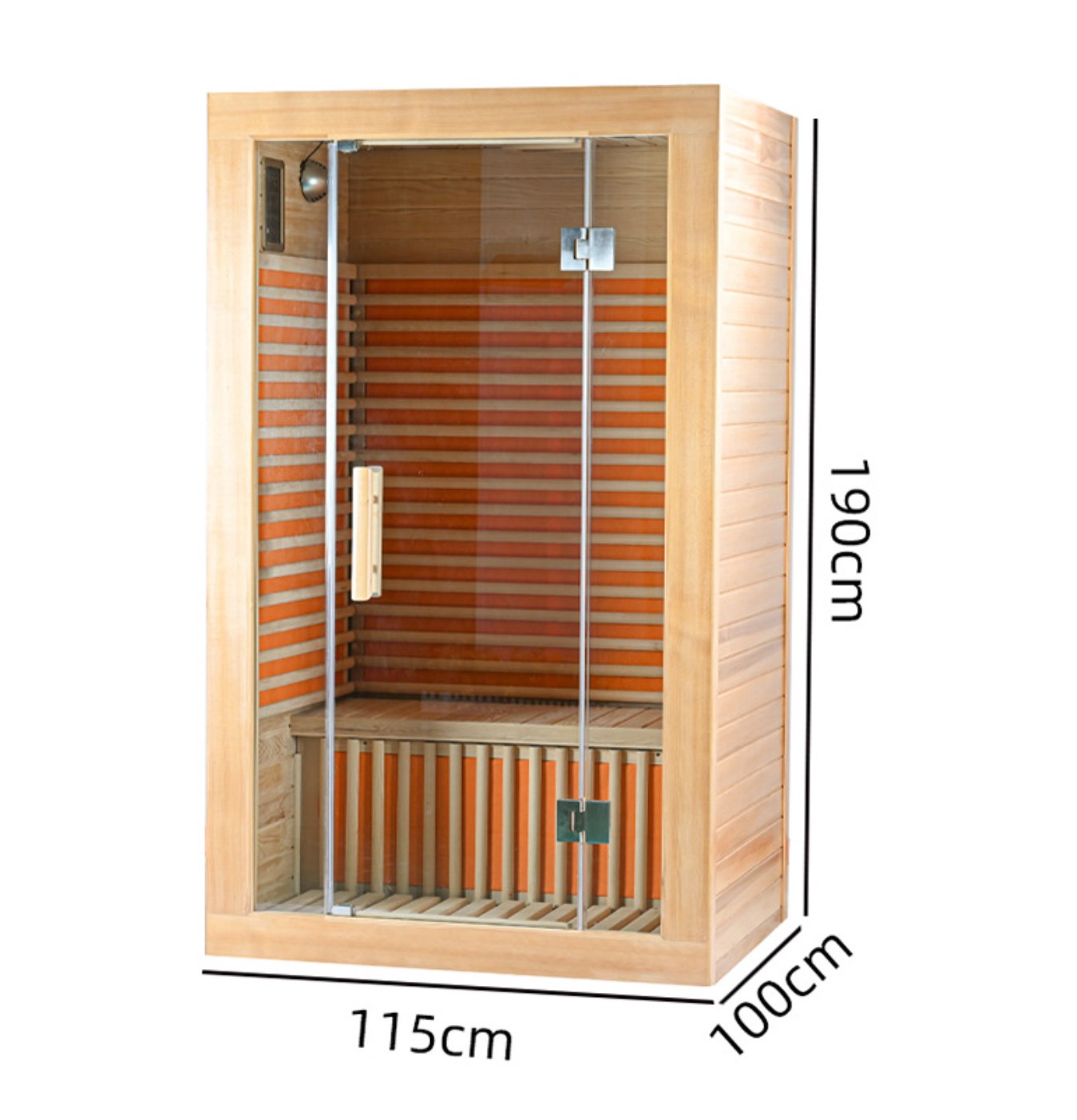 Sauna 1-2 personam cicutae absit-Infrared Sauna