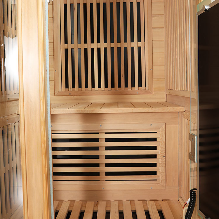 Tres personam Cicuta longe infrared Sauna